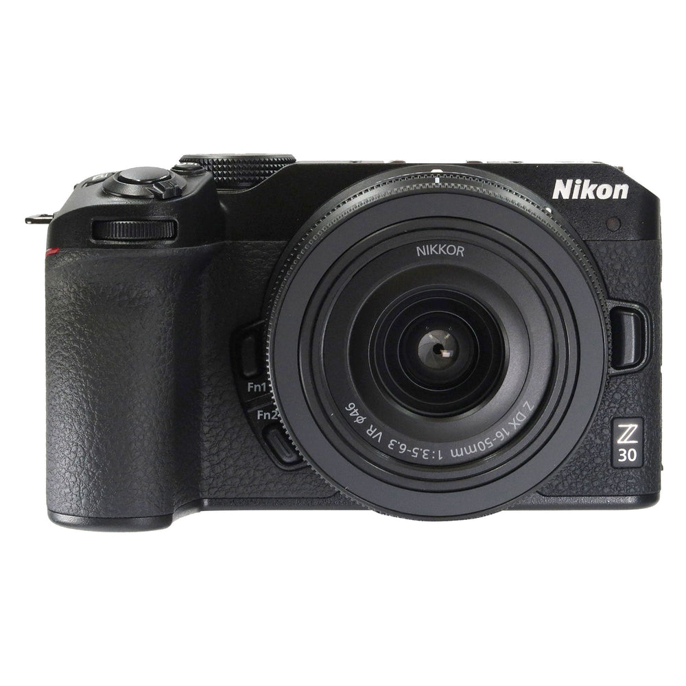 Nikon Z30 Mirrorless Camera Bundle for Youtubers Vloggers Content Creators with 2-Person Wireless Microphone Set and Lighting
