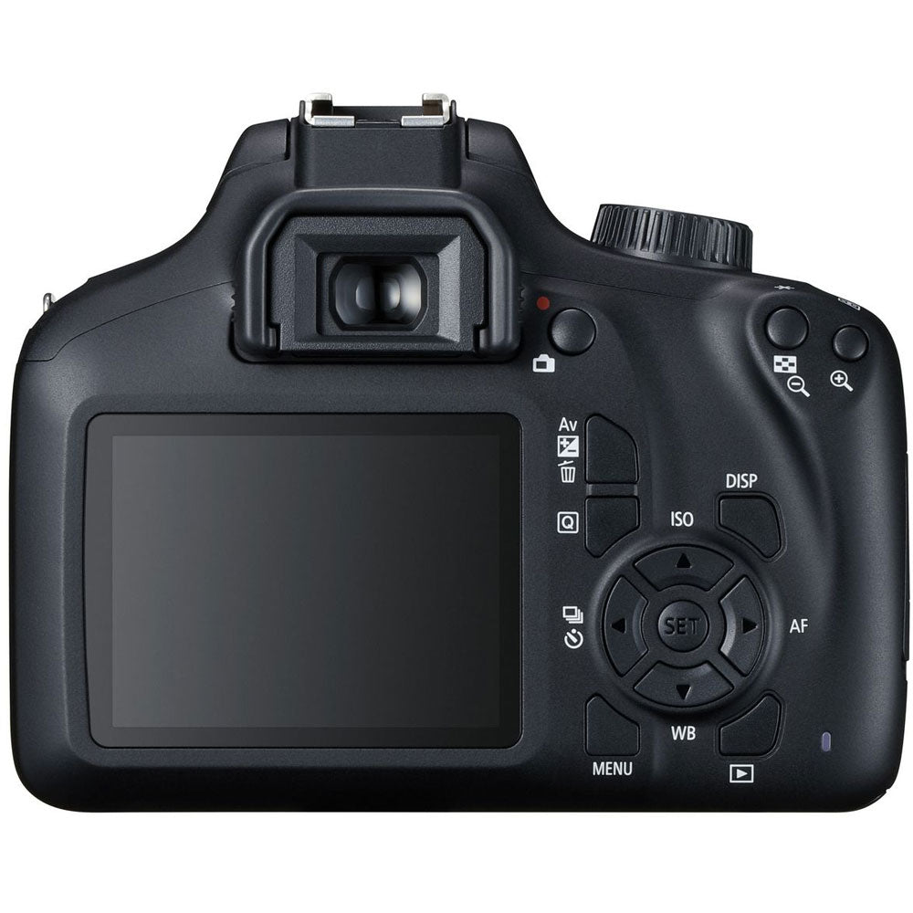 Canon EOS Rebel T100 with EF-S 18-55mm f/3.5-5.6 III Lens REFURBISHED All You Need Accessory Bundle