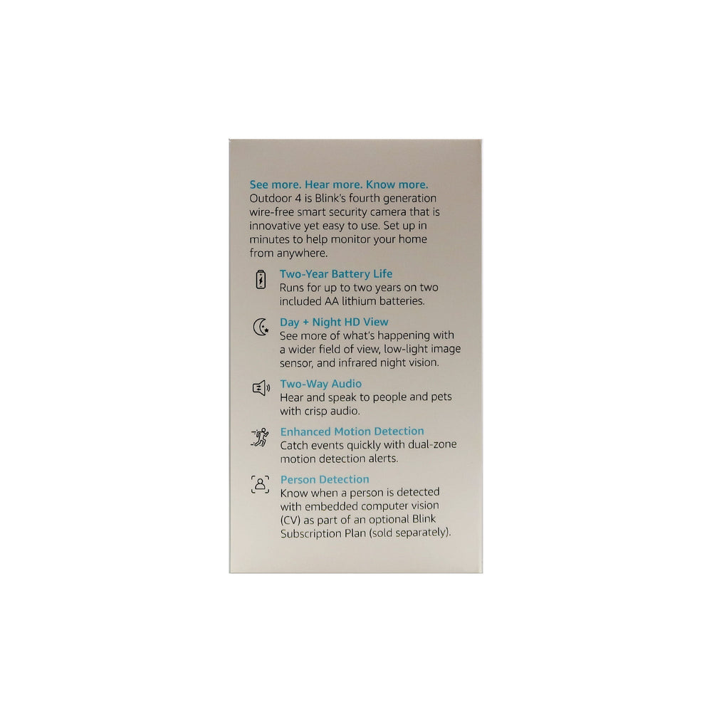 Blink Outdoor 4 Wireless Smart Security Camera - 5 Camera System (4th Gen.)