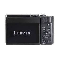 Panasonic Lumix ZS99 20.3MP 30X Optical Zoom Digital Camera (Black) with Transcend 64GB 300S SDXC Class 10 Memory Card