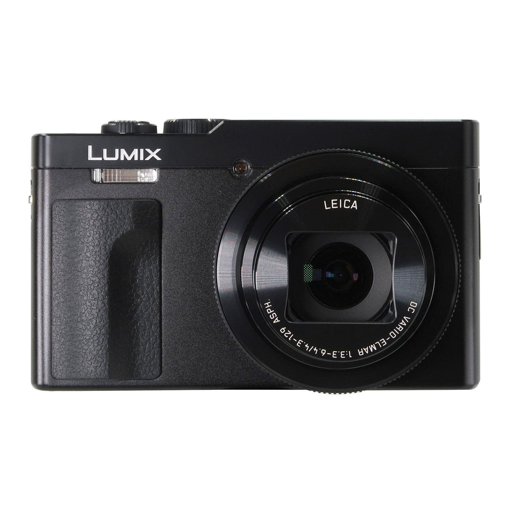 Panasonic Lumix ZS99 20.3MP 30X Optical Zoom Digital Camera (Black) with Transcend 64GB 300S SDXC Class 10 Memory Card