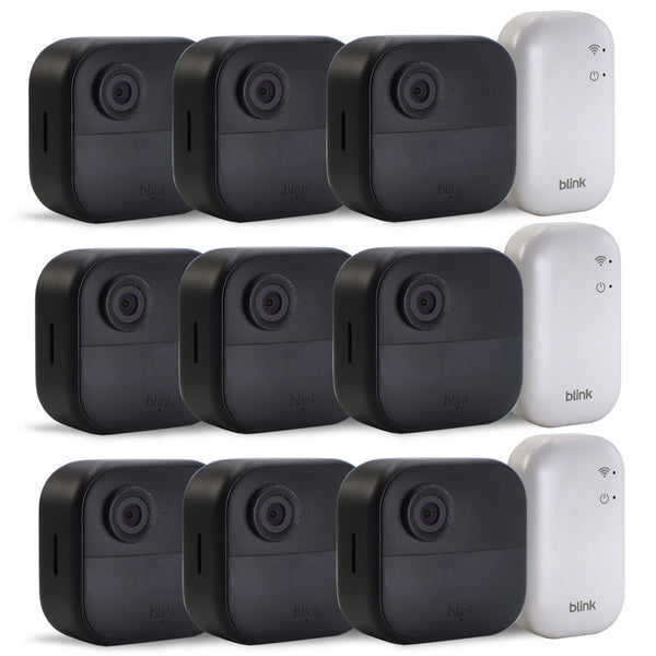 3x Blink Outdoor 4 (newest model) Wireless Smart Security Camera - Sync Module Core Included (3 Cameras)