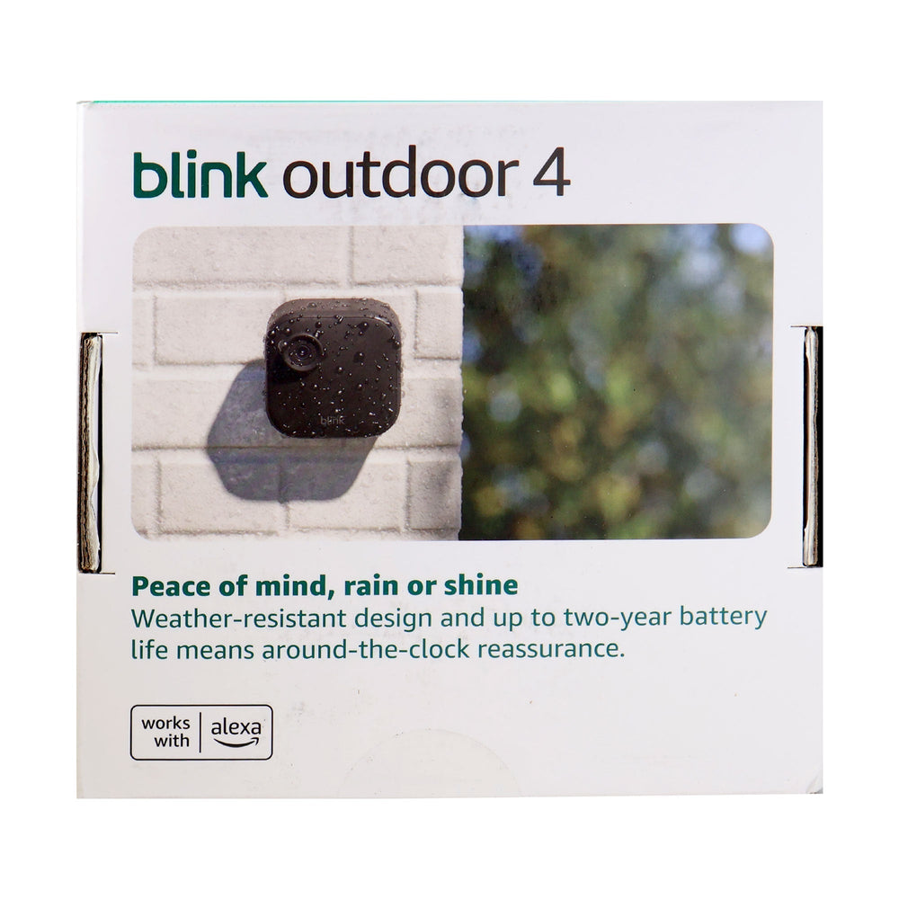3x Blink Outdoor 4 (newest model) Wireless Smart Security Camera - Sync Module Core Included (3 Cameras)