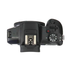 Canon EOS R100 Mirrorless Camera with RF-S 18-45mm f/4.5-6.3 IS STM Lens and RF 75-300mm f/4-5.6 Lens Basic Accessory Bundle