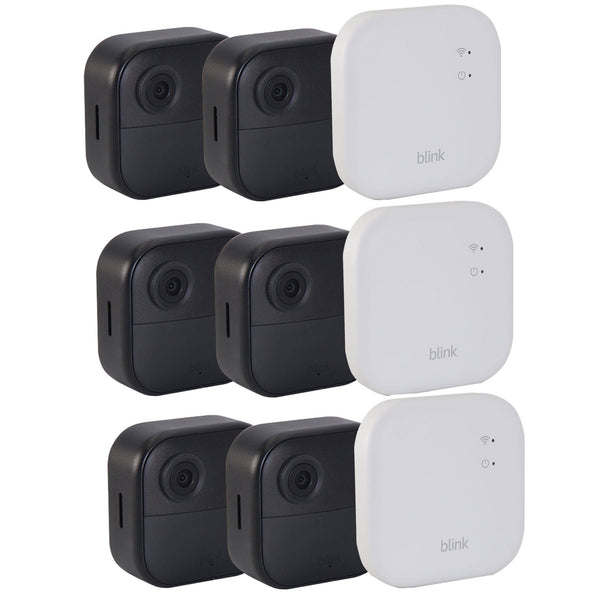 3x Blink Outdoor 4 XR Wireless Security Camera, 400 Feet of Extended Range (Sync Module XR included) - 2 Cameras
