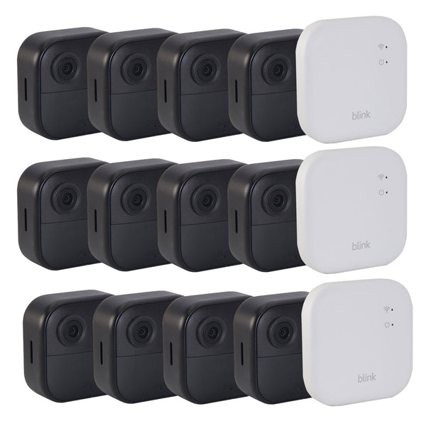 3x Blink Outdoor 4 XR Wireless Security Camera, 400 Feet of Extended Range (Sync Module XR included) - 4 Cameras