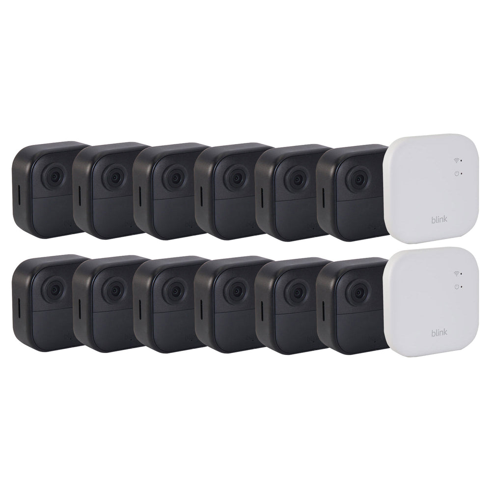 2x Blink Outdoor 4 XR Wireless Security Camera, 400 Feet of Extended Range (Sync Module XR included) - 6 Cameras