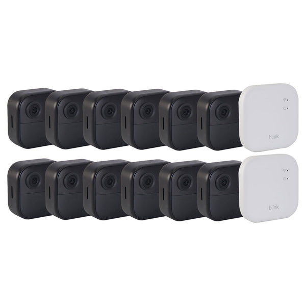 2x Blink Outdoor 4 XR Wireless Security Camera, 400 Feet of Extended Range (Sync Module XR included) - 6 Cameras