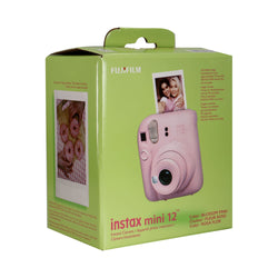 FUJIFILM INSTAX MINI 12 Instant Film Camera (Blossom Pink) with 4x Fujifilm 2x10 Film Mini Instax Film Pack Bundle