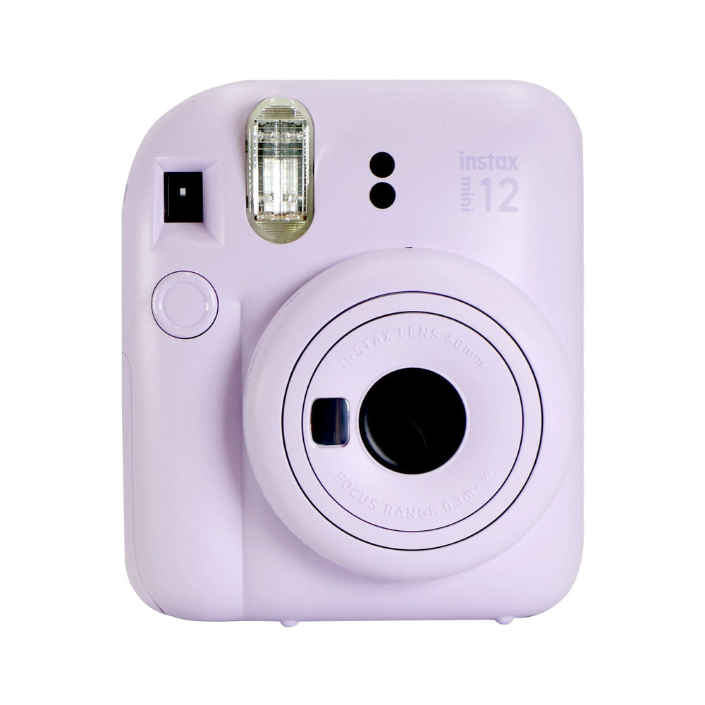 FUJIFILM INSTAX MINI 12 Instant Film Camera (Lilac Purple) with Fujifilm 2x10 Film Mini Instax Film Pack