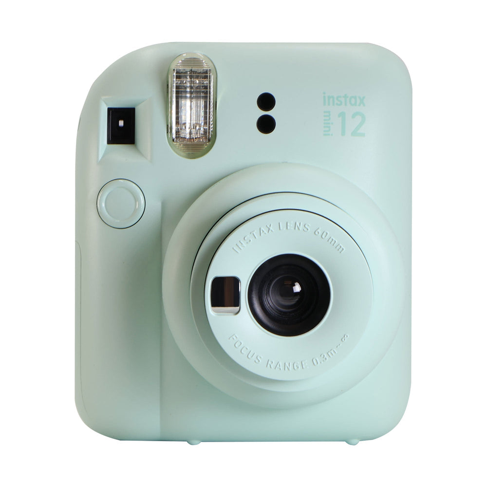 FUJIFILM INSTAX MINI 12 Instant Film Camera (Mint Green) with Fujifilm 2x10 Film Mini Instax Film Pack