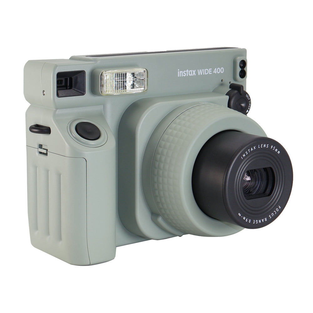 FUJIFILM INSTAX WIDE 400 Instant Film Camera with 2x FUJIFILM INSTAX WIDE 2X10 Film and Panasonic Alkaline 4 "AA" Batteries