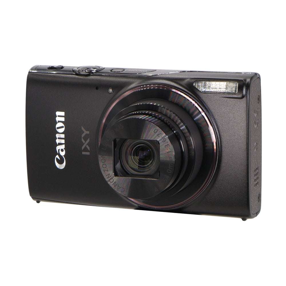 Canon PowerShot IXY 650 HS Black Camera with Case, 32GB MicroSD, Card Reader, Tripod, Cleaning Kit
