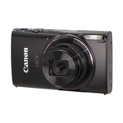 Canon PowerShot IXY 650 HS Black Camera with Case, 32GB MicroSD, Card Reader, Tripod, Cleaning Kit