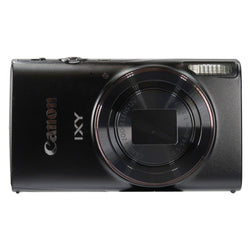 Canon PowerShot IXY 650 HS Black Camera with 64GB MicroSD, Card Reader, Carrying Case, Cleaning Kit