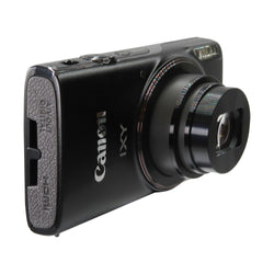 Canon PowerShot IXY 650 HS Black Camera with 64GB MicroSD, Card Reader, Carrying Case, Cleaning Kit