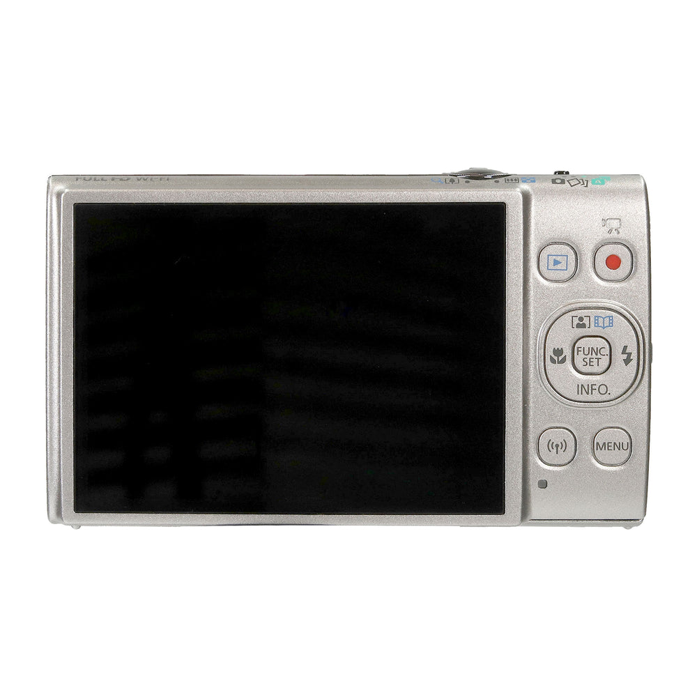 Canon PowerShot IXY 650 HS Silver Camera with Case, 32GB MicroSD, Card Reader, Tripod, Cleaning Kit
