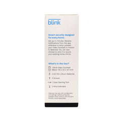 3x Blink Smart Wifi Video Doorbell – Wired/Battery Operated (Black)