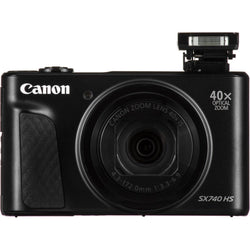 Canon PowerShot SX740 20.3MP CMOS 4K 1080p Video 40x Zoom Wifi / NFC Digital Camera Black
