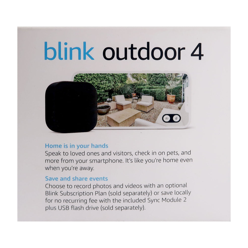 Blink Outdoor 4 (4th Gen) Wireless 2 Camera System (Black)